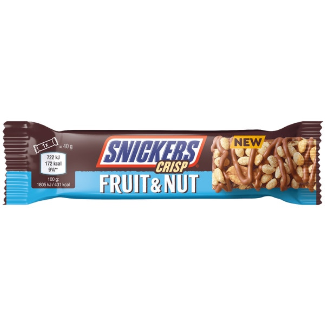 SNICKERS CRISP BLUE 40G BLUE